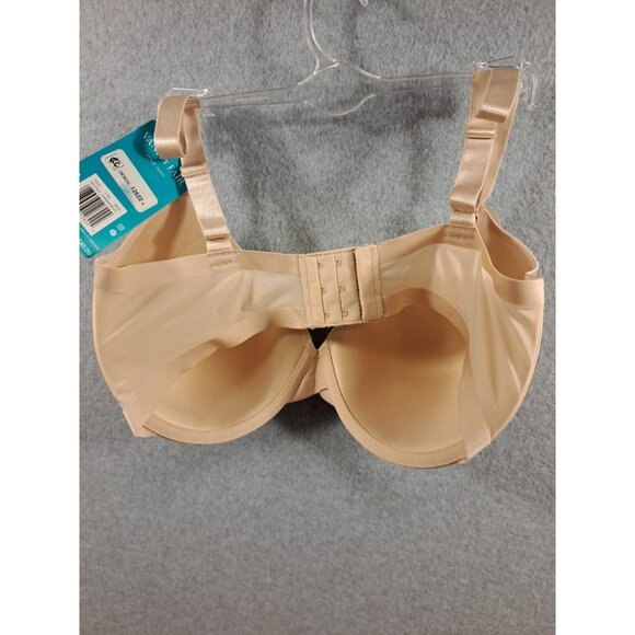 Vanity Fair Womens 36DD Nearly Invisible Full Coverage Beige Underwire Bra 75201 - Picture 4 of 6